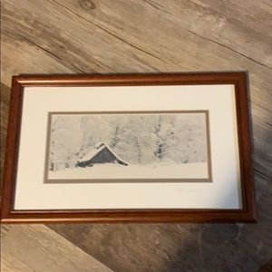 Marc Sherman framed and signed art